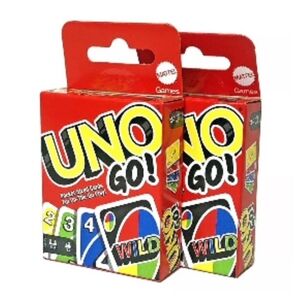 UNO Go! Pocket Sized Card Game (2-Pack)